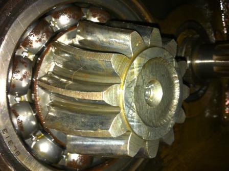 Worn ring and sale pinion gears