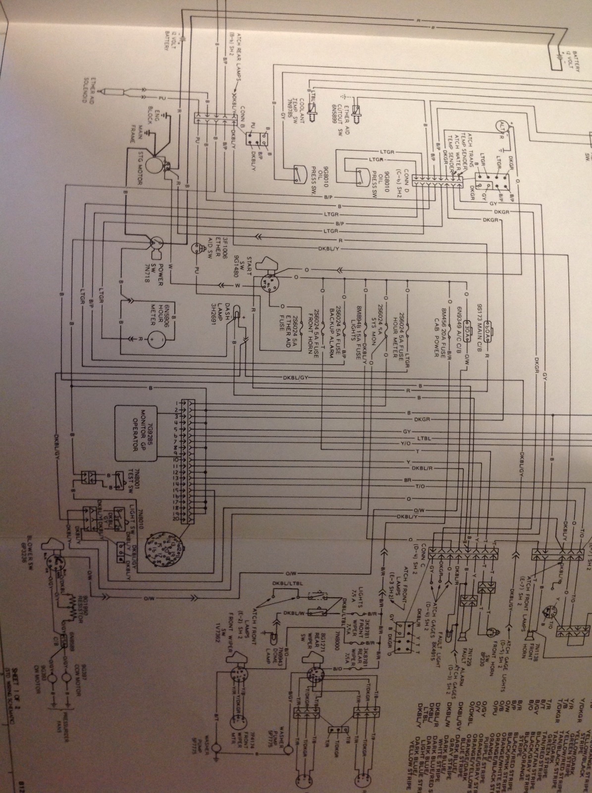 Cat 943 1981 EMS does not turn on - ACMOC Bulletin Board - Antique ...