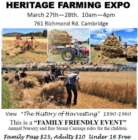 heritage farming expo Tas